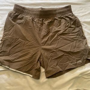 Alphalete Tan Shorts